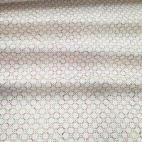 Tessuto decorativo Montana reticolo rosa antico