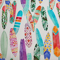 Tessuto decorativo SURF TURCHESE