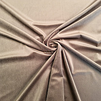 Tessuto decorativo in velluto RIVIERA TAUPE