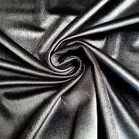 Tessuto decorativo in velluto RIVIERA BLACK