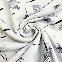 Tessuto decorativo BLACK OUT DANDELION nero