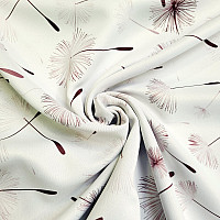 Tessuto decorativo BLACK OUT DANDELION marrone