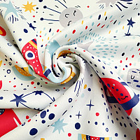 Tessuto decorativo BLACK OUT SPACE