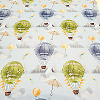 Tessuto decorativo BLACK OUT FLYING BALLOON