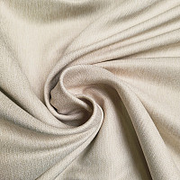 Lussuoso tessuto decorativo monocromatico di design GERSTER 7032/0870 BEIGE