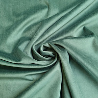 Tessuto decorativo di lusso monocromatico firmato GERSTER 77042/0500 VERDE