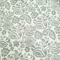 Tessuto decorativo COSTA FLOR GRIGIO VERDE