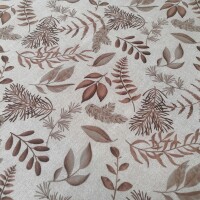Tessuto decorativo FELCE MARRONE