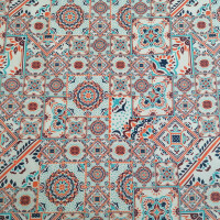 Stufa in tessuto decorativo