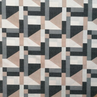 Tessuto decorativo Geo grigio