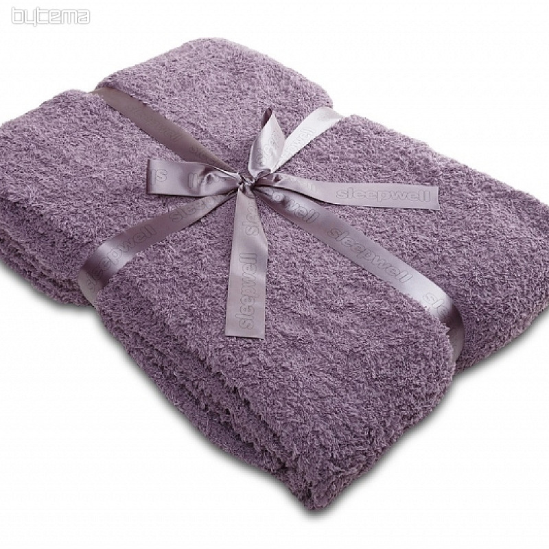 Coperta LUXURY in microfibra WELL LUXURY antracite