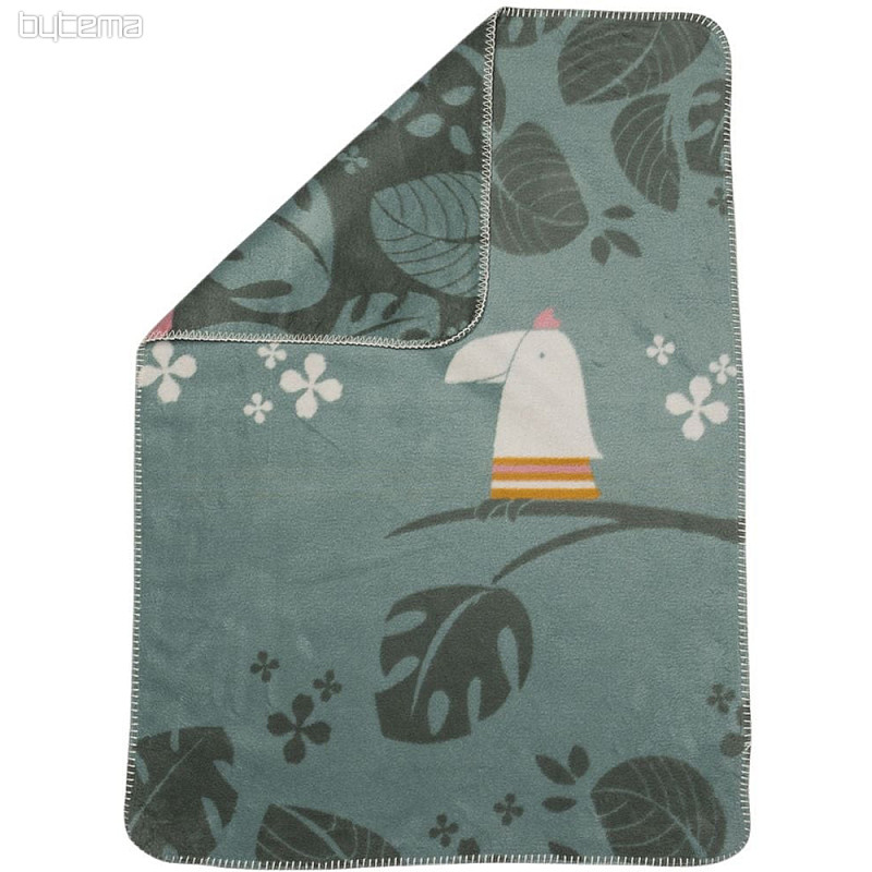 Coperta in cotone per bambini DF Tukan 100x75