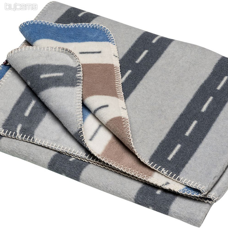 Coperta in cotone per bambini DF AUTO 100x150
