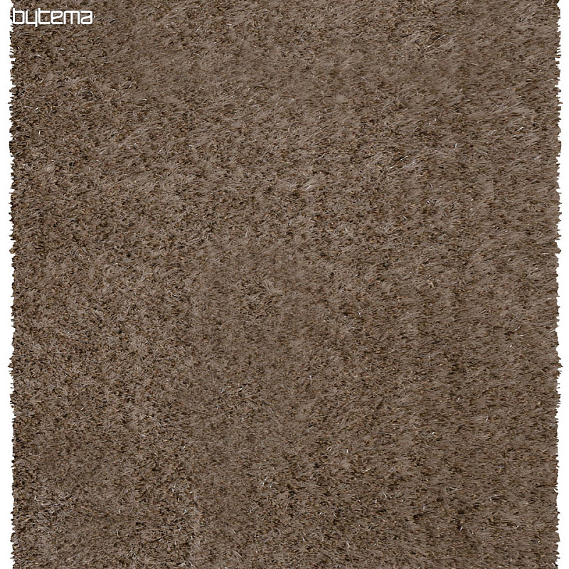 Tappeto in pezzi SHAGGY PLEASURE marrone-argento