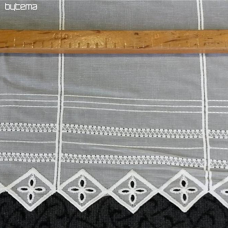 tenda in vetro colorato 24313 crema