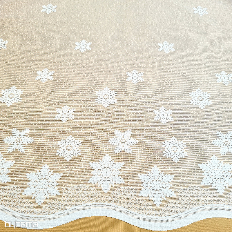 Tenda jacquard NATALE FLAKES II