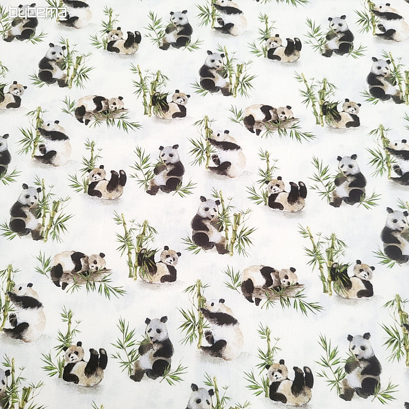 Tessuto di cotone PANDA