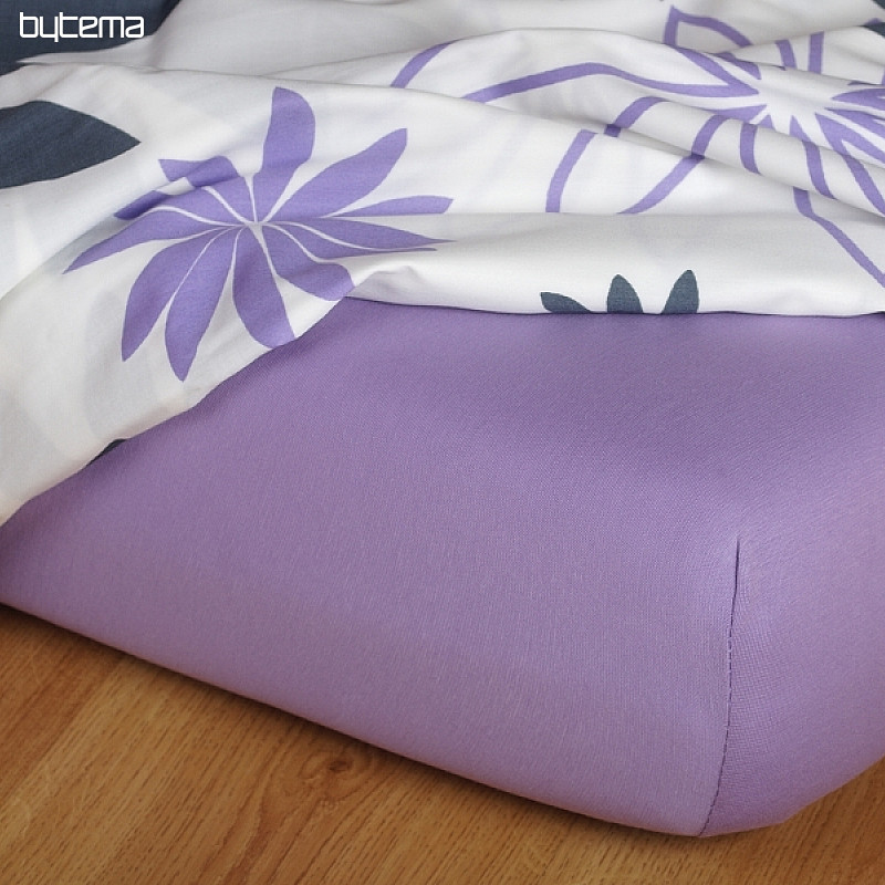 Lenzuolo in jersey colore viola