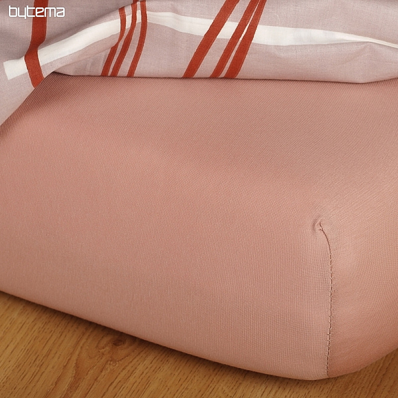 Lenzuolo in jersey colore beige