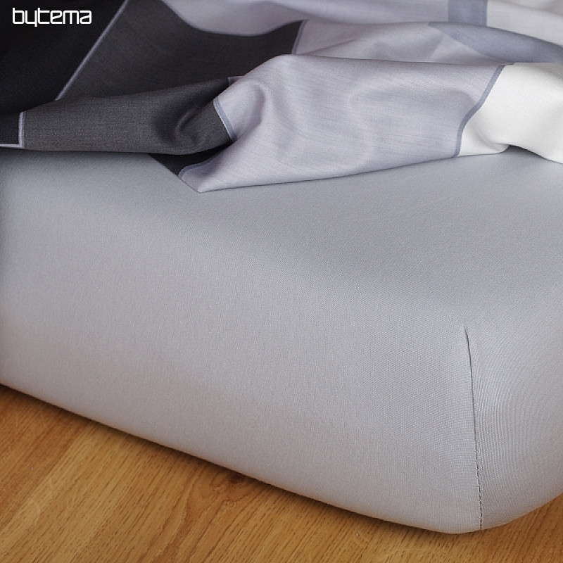 Lenzuolo in jersey colore grigio