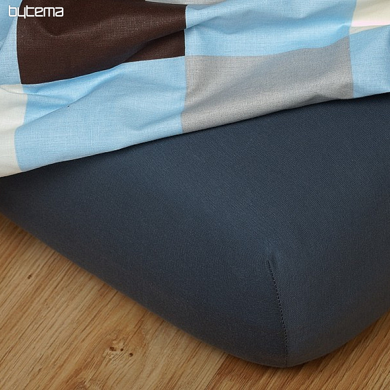 Lenzuolo in jersey colore grigio scuro