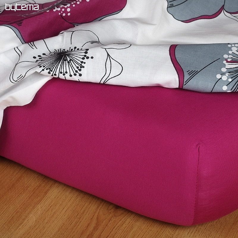 Lenzuolo in jersey colore mora