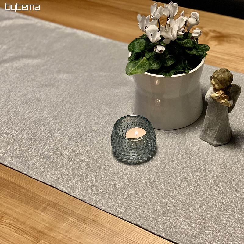 Tovaglie e sciarpe natalizie FLASH SILVER grigio
