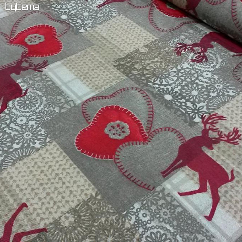 Tessuto decorativo natalizio TRICOT