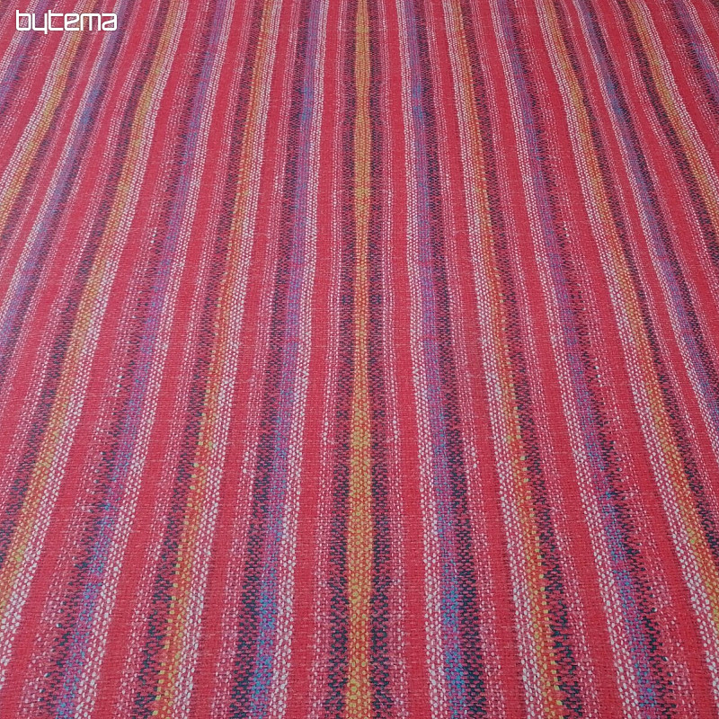 Tessuto decorativo a righe Saky