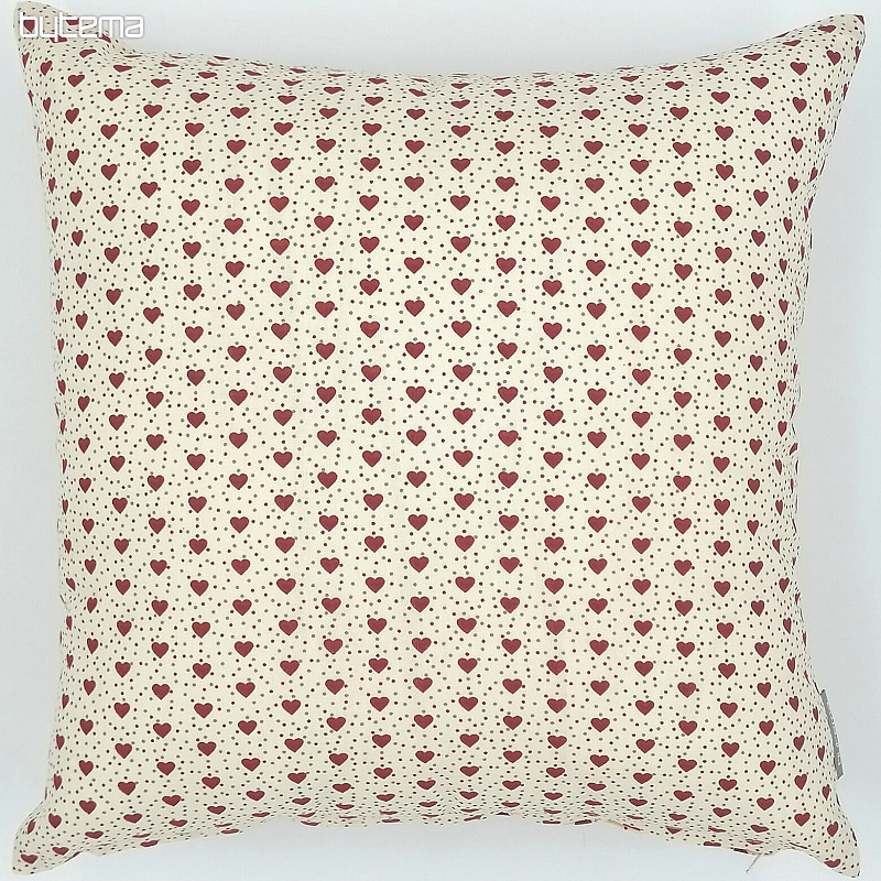 Rivestimento decorativo Mini cuore crema, cuore rosso