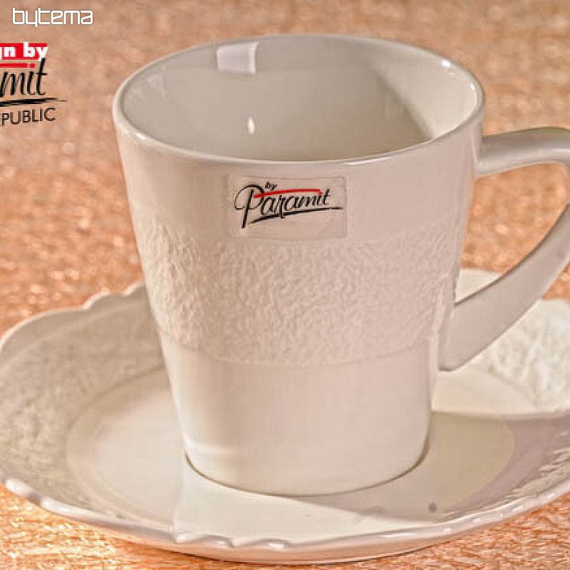 Tazza + piattino in pizzo Denali