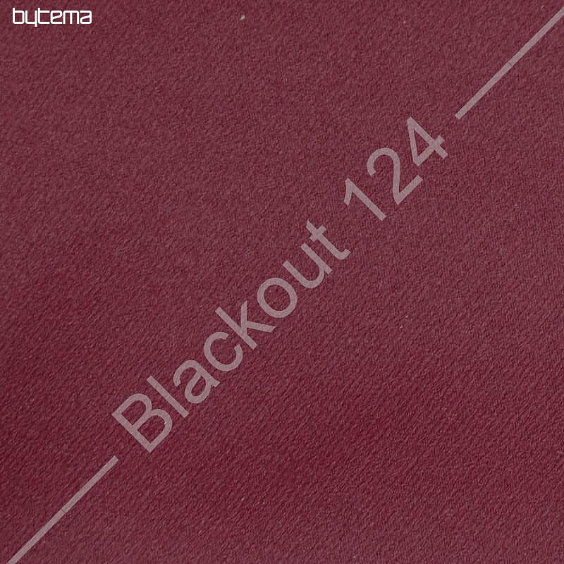 Tessuto decorativo BLACKOUT per tende bordeaux 124