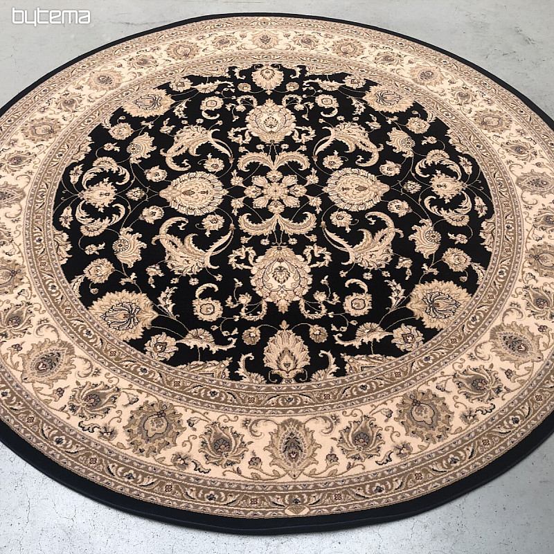 Tappeto classico rotondo in lana DIAMOND 7253/500