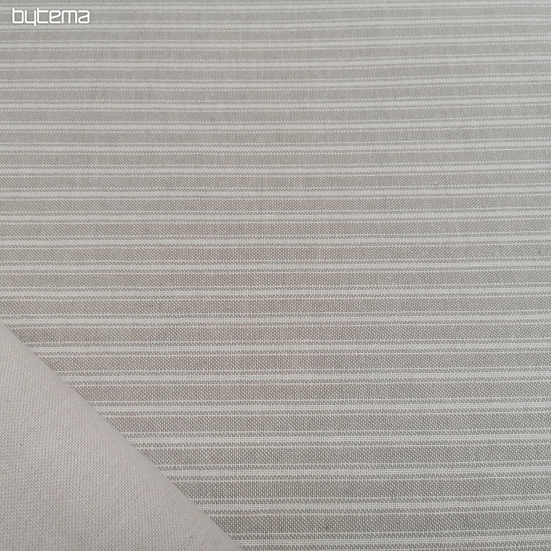 Tessuto decorativo Righe Iris - beige 50