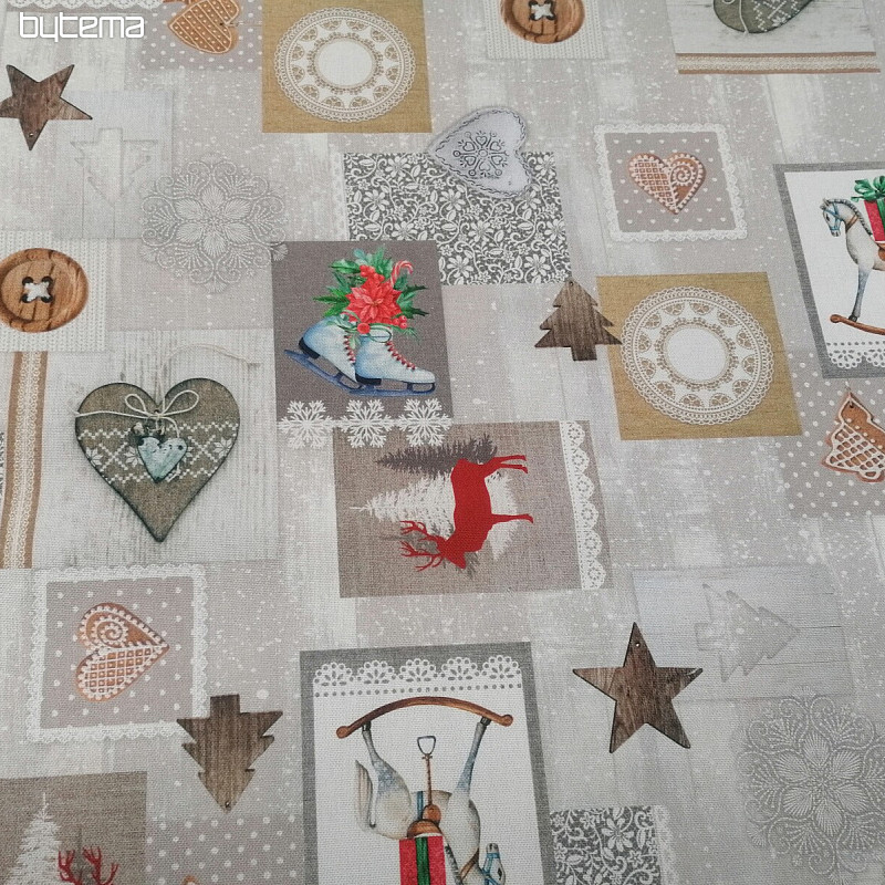 Tessuto per decorazioni natalizie Decorazioni natalizie