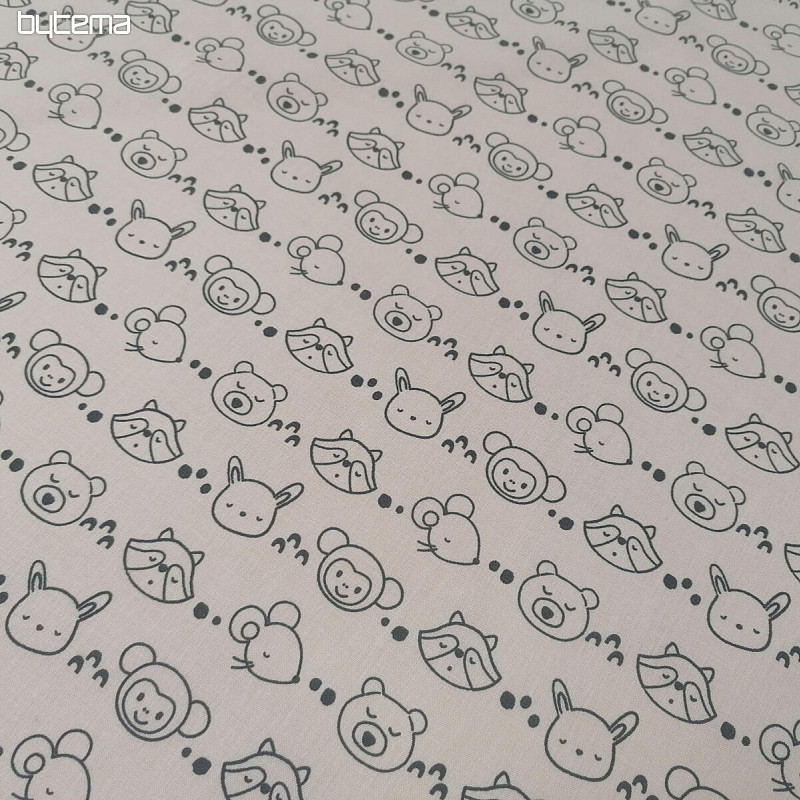 Tessuto per dipingere - animali