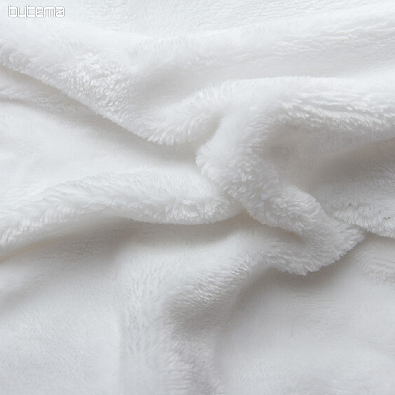 Biancheria da letto estesa in microflanella - bianca