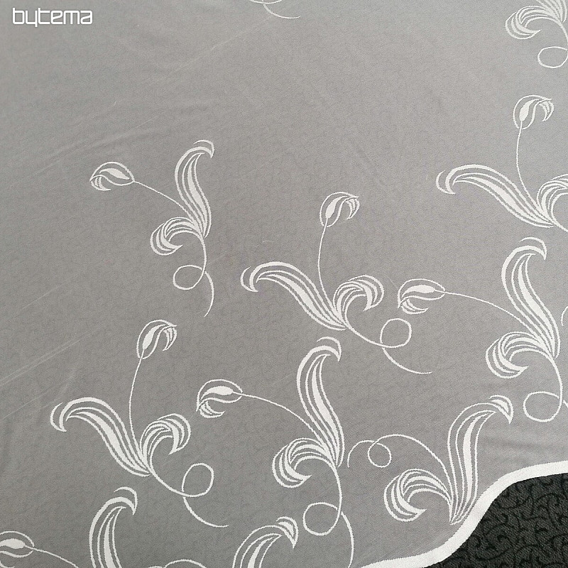 Tenda jacquard a foglie 4040/170