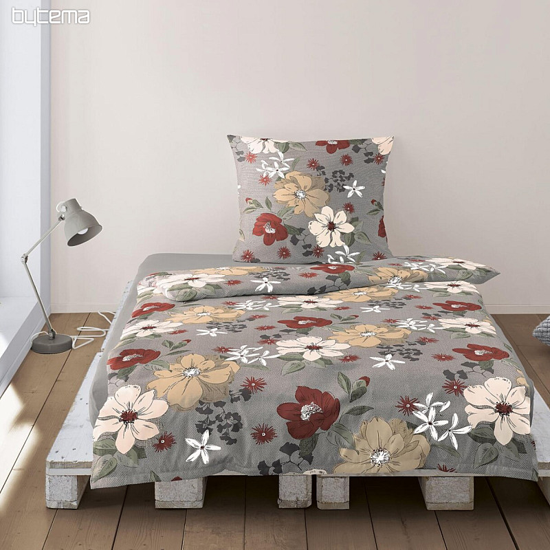 Biancheria da letto di lusso in flanella IRISETTE 8408-60 Maren rosso