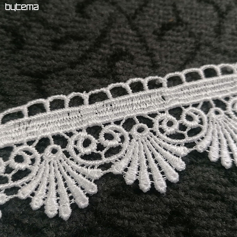 Laccio 5541/01- 4 cm bianco