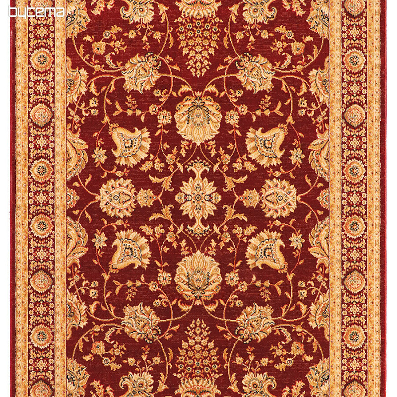 Tappeto di lusso in lana JENEEN 520 bordeaux