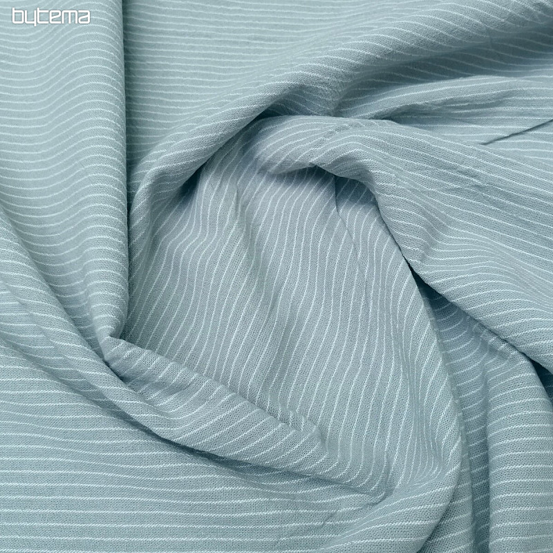 Tessuto decorativo Tisfin celadon/blanc - menta
