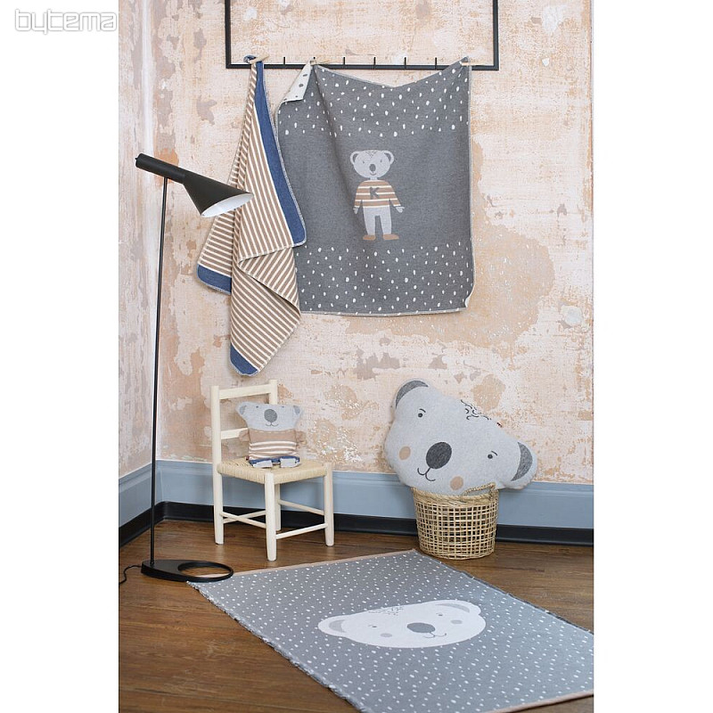 Coperta per bambini JUWEL 7132/90 grigio 70x90