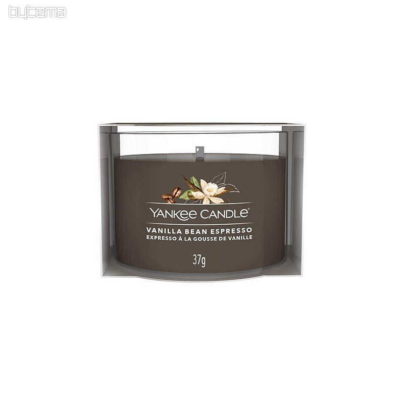 candela YANKEE CANDLE profumo BACCA DI VANIGLIA ESPRESSO IN VETRO 37 g