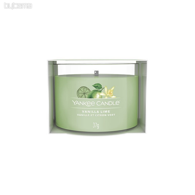 candela YANKEE CANDLE profumo VANILLA LIME IN VETRO 37 g
