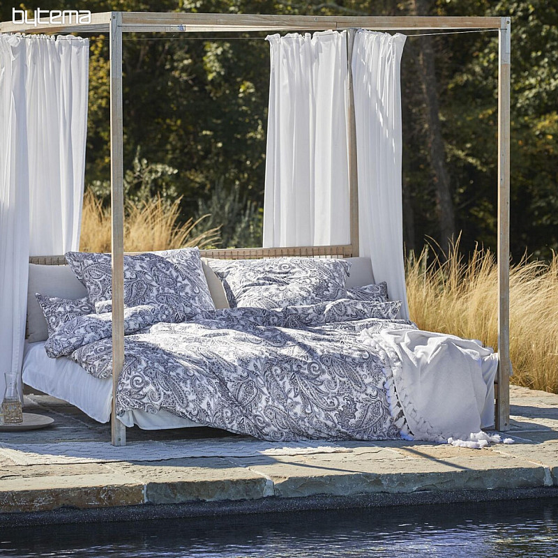 Biancheria da letto di lusso in raso IRISETTE FLORENZ 8447-20 BLAU