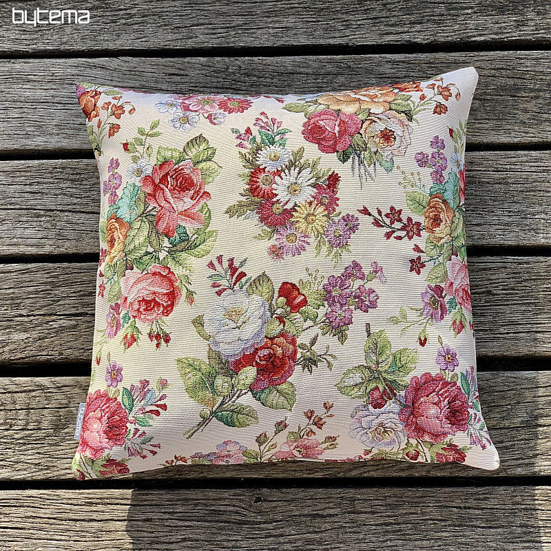 Fodera per cuscino in arazzo FIORI