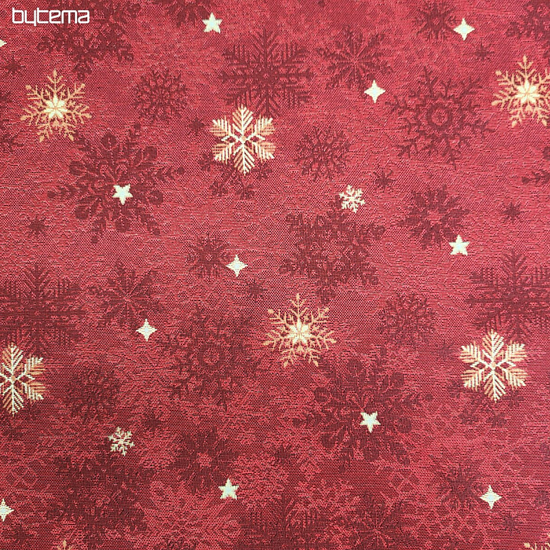 Tessuto da tappezzeria STELLE DI NATALE