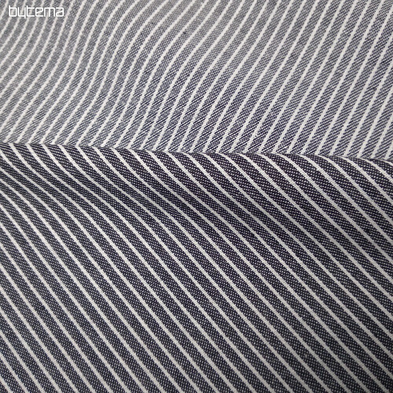 Arredamento. tessuto ANTRACITE/BIANCO STRIPE