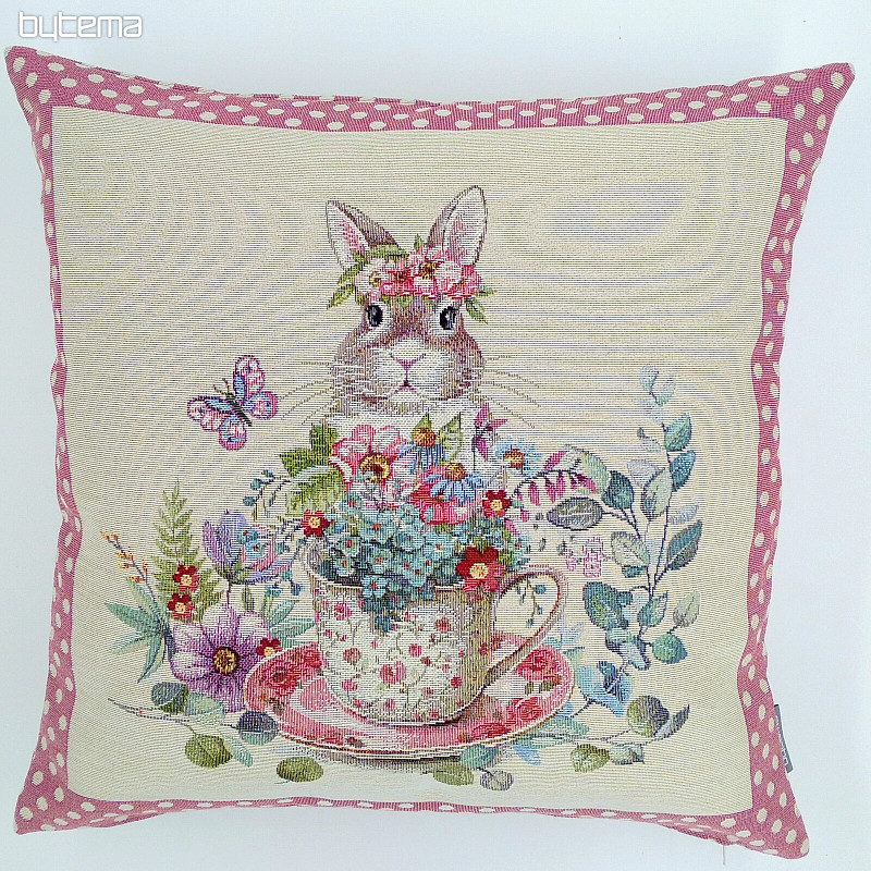 Fodera per cuscino Tapestry BARE IN A MUG rosa